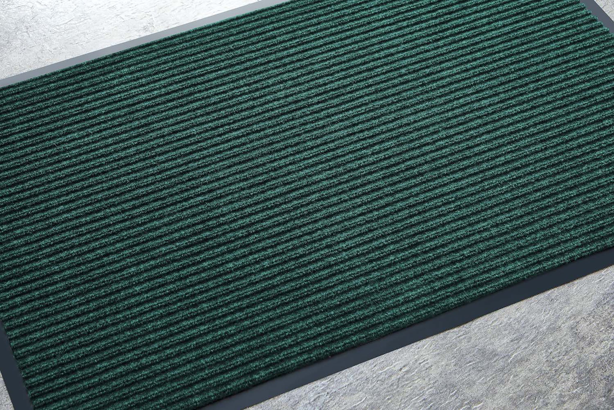 The Rug Hub Ribbed Non-Slip Indoor Outdoor Mat